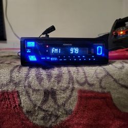 Kenwood Car Stereo With Bluetooth 