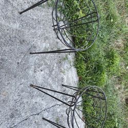 Pair Of Planter Stand Plant Plants 