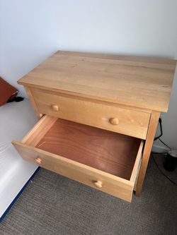 Solid wood dresser