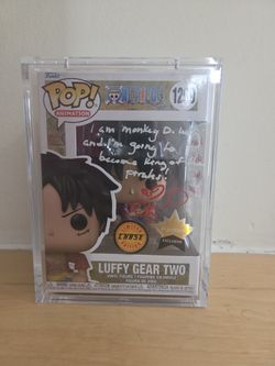 Funko Pop Luffy Gear Two Signed