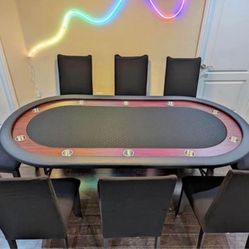 Poker table