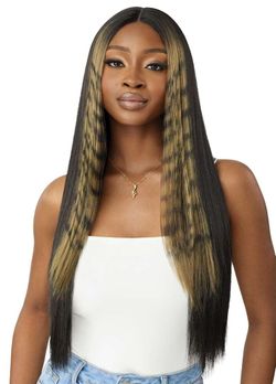 Tiger Print Synthetic Hair Lace Front Wig