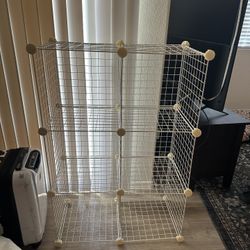 Cube Storage Shelves White