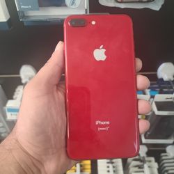 Apple iPhone 8 Plus 64GB in Red (Factory Unlocked/Desbloquiado)