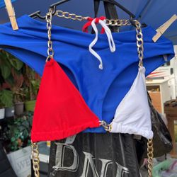 Harley Quinn/Fourth Of July/Memorial Day /Patriotic Bikini