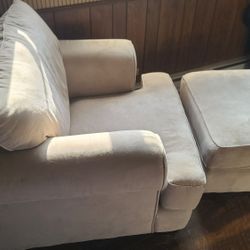 Armchair and Ottoman