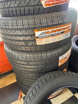 📲✅265/60/18 vendo set de llantas nuevas Arroyo