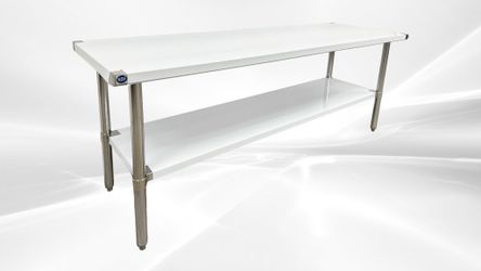 All Stainless Steel Table NSF 72W x 24D x34H inches