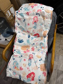 Kids Mermaid Print Toddler Nap Mat