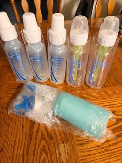 Dr. Brown's Baby Bottles Bundle Glass/Plastic  with Accessories