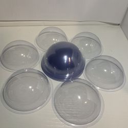 clear plastic dome cover