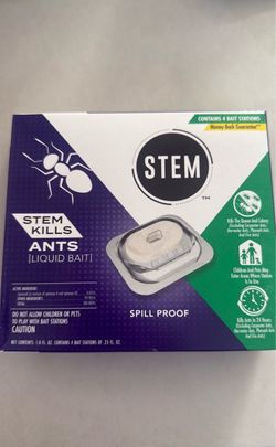 STEM Ant Killer Liquid Bait Stations 4-Pack