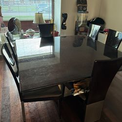 Cherry Wood Dining Table 