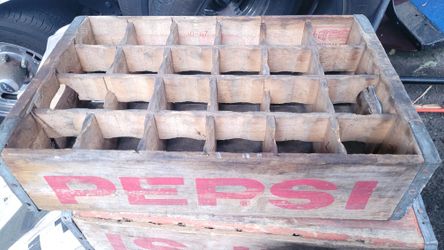 QTY = 2, Pepsi Bottle Crates 