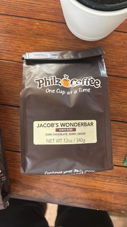 Phil’s coffee Jacob’s Wonderbar darker blend 12 ounce whole bean