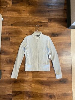 Brand New Woman’s  Armani Exchange brand Gray Jacket Up For Sale