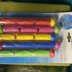Under water Play Sticks