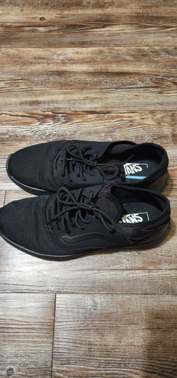 Vans Black Mesh Low-Top Sneakers
