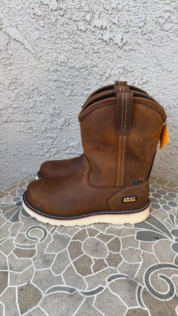 WORK BOOTS ARIAT SOFT TOE WATERPROOF SIZE AVAILABLE 9-9.5-10-10.5 MENS