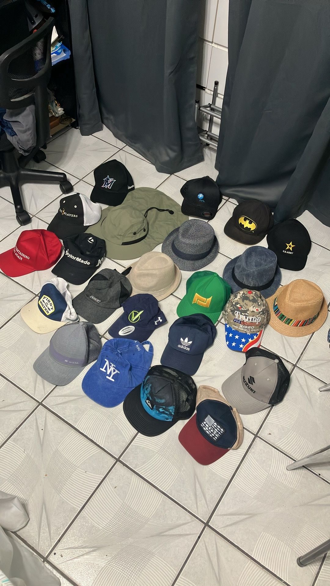 Lote De Sombreros Y Gorras 