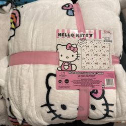 Queen Size Hello Kitty Blanket