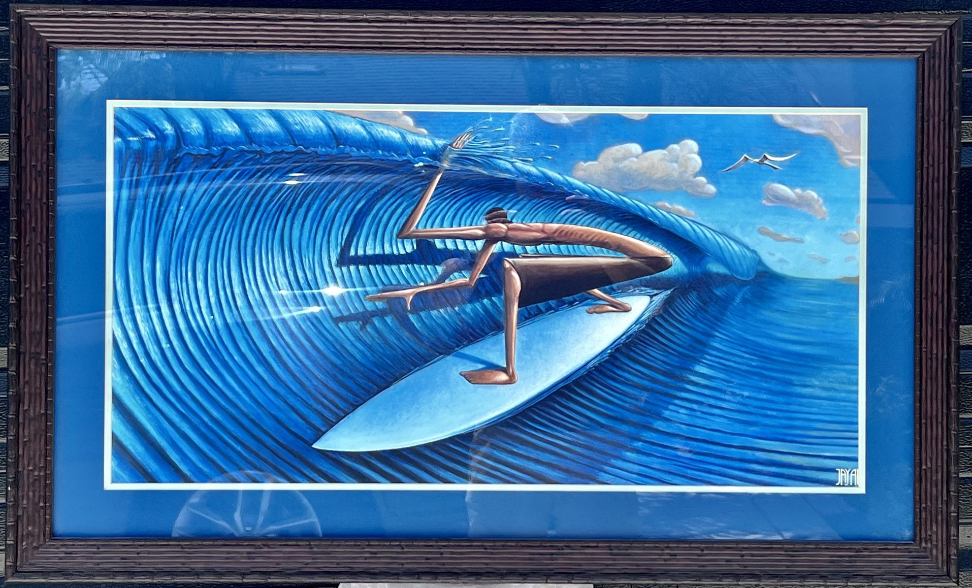 Surf Print / Framed Art 