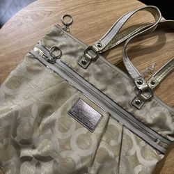Gold Coach Bag