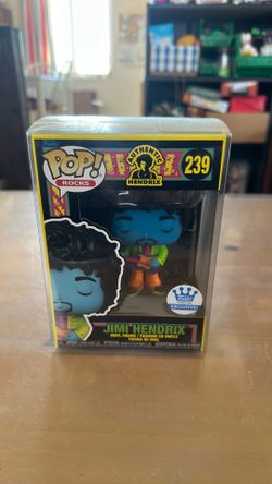 Jimi Hendrix Blacklight Funko Pop