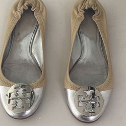 Tory Burch Ballet Flat Leather
