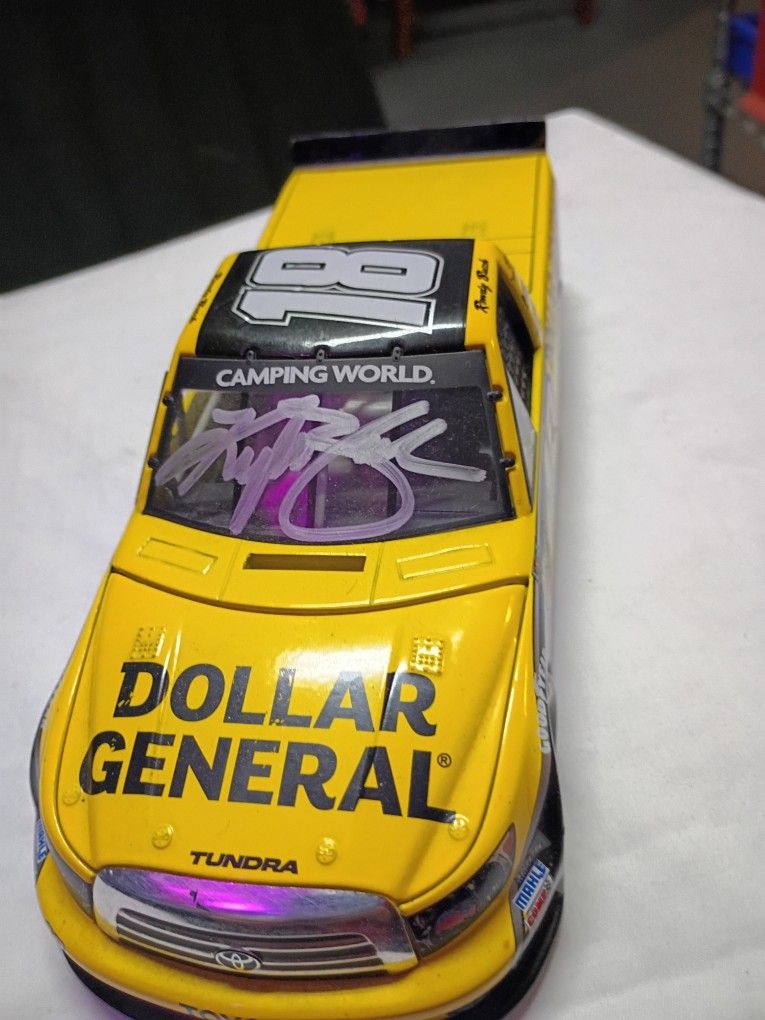 Kyle Busch #18 Dollar General Racing Truck AUTOGRAPHED