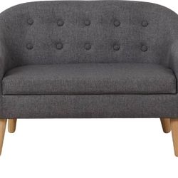 Koopo Kids Sofa Couch/Big Kids Couch/Linen Fabric 2-Seater 