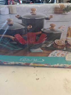 Pioneer Woman 14pc Cast Aluminum Set