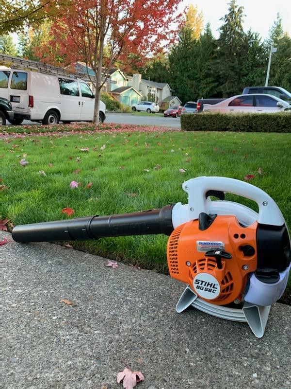 STIHL BG 56C HANDHELD LEAF BLOWER,LIKE NEW for Sale in ...
