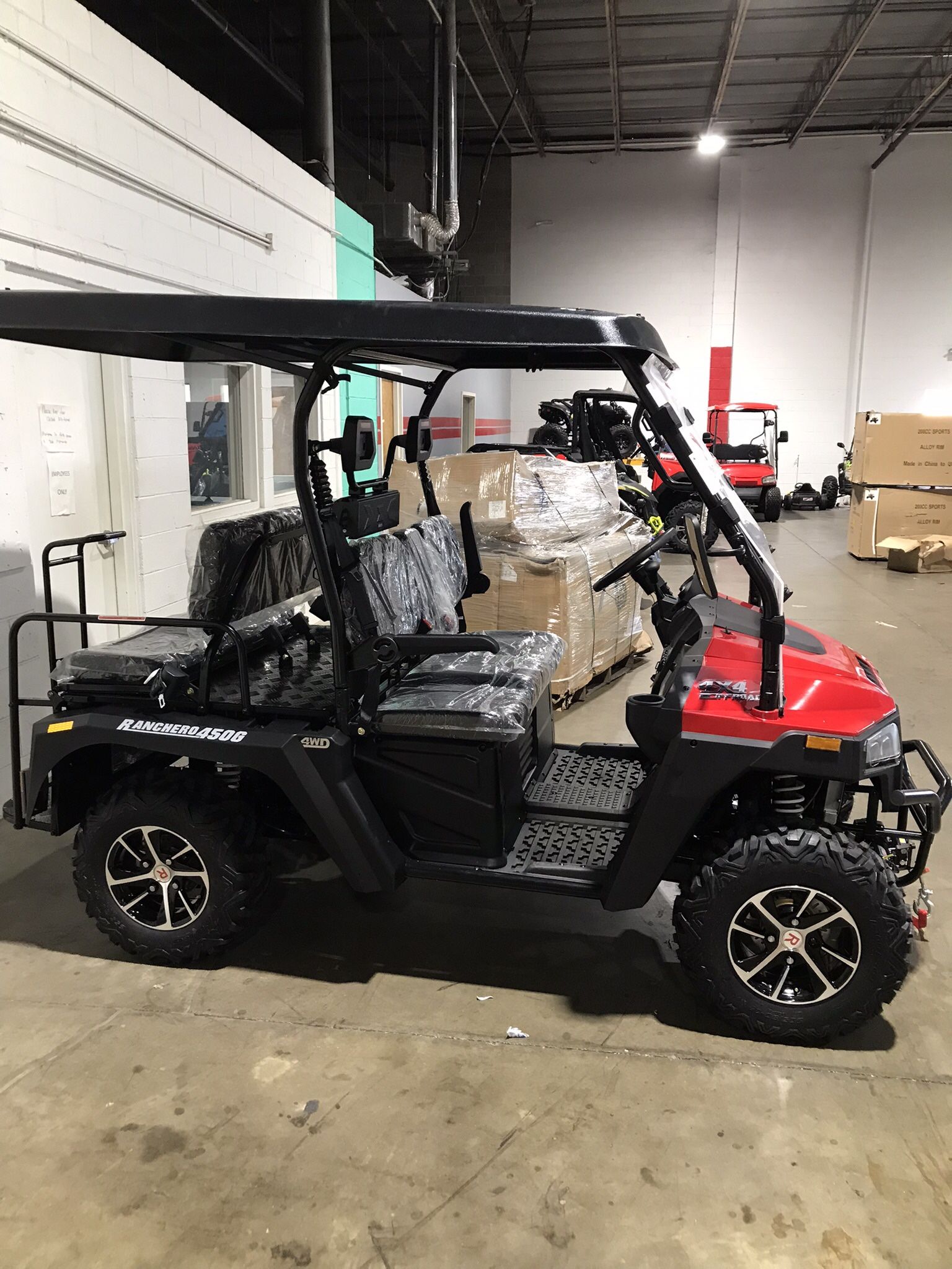 Ranchero 450 UTV / Golf Cart , 4x4 Fully Automatic, Fuel Injected