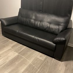 Black Sofa ( Best Offer ) 
