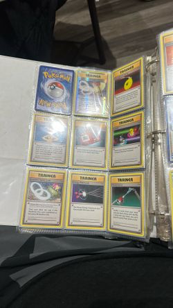 Pokemon Trainer Cards