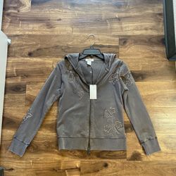 Brand New Woman’s Vertigo Paris brand Cocoa Brown colored Jacket Up For Sale 