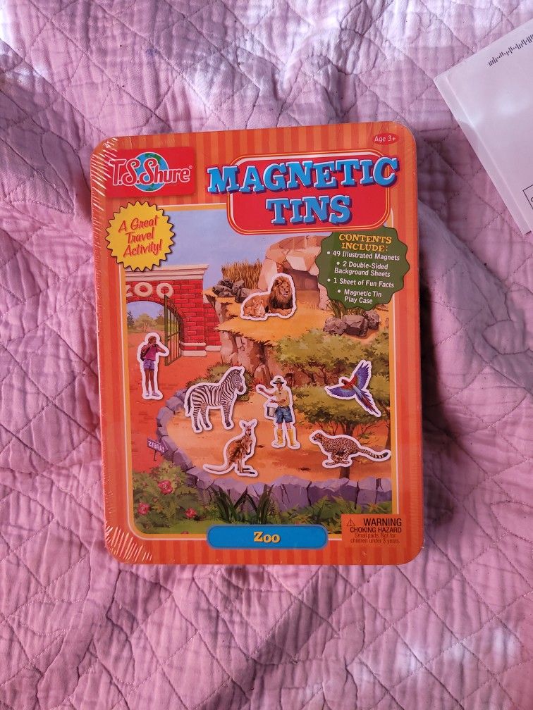 A Great Travel Activity Magnetic Tins For Ages 2-8
