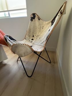 Cowhide Buttlefly CHAIR