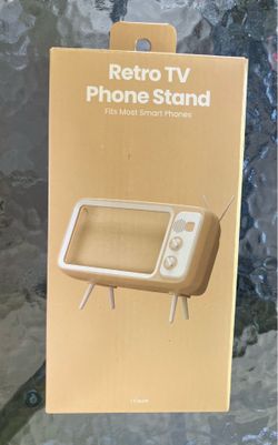 Retro TV Phone Stand(New in box)