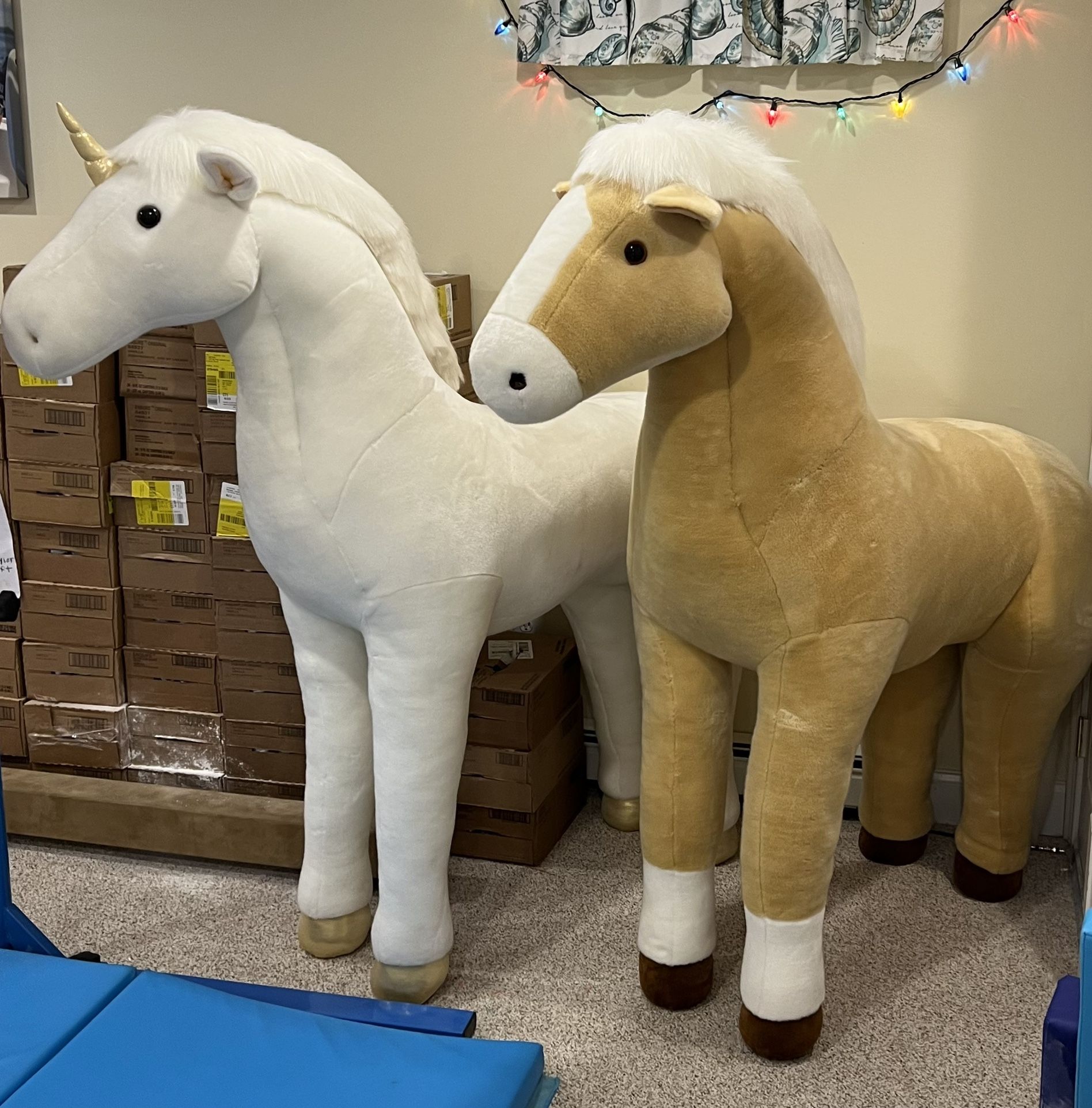 HORSE 🐴 PONYS UNICORN 🦄 6FT LIFE SIZE DECORATION