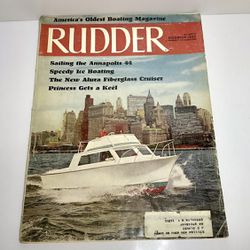The Rudder America’s Oldest Boating Magazine December 1965 Boats Ships Yachts