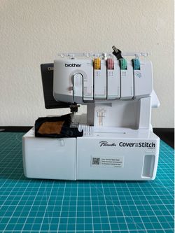 Brother Coverstitch Serger, 2340CV, Sturdy Metal Frame, 1,100 Stitches Per Minute, Trim Trap, Included Snap-on Presser Feet