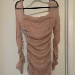 Dusty Pink Shein Dress