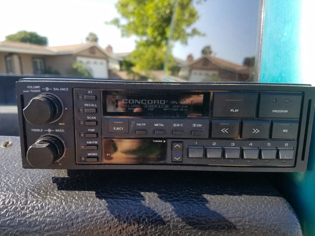 Concord hpl-540 car-ponent stereo