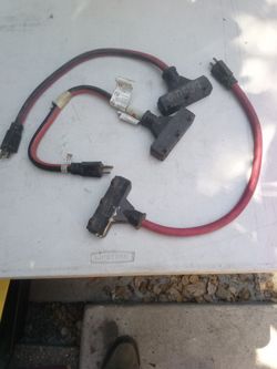 Three way electrical cord.