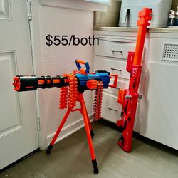 Nerf Fortnite Heavy SP Blaster & XSHOT Insanity Motorized Blaster - Both For $55