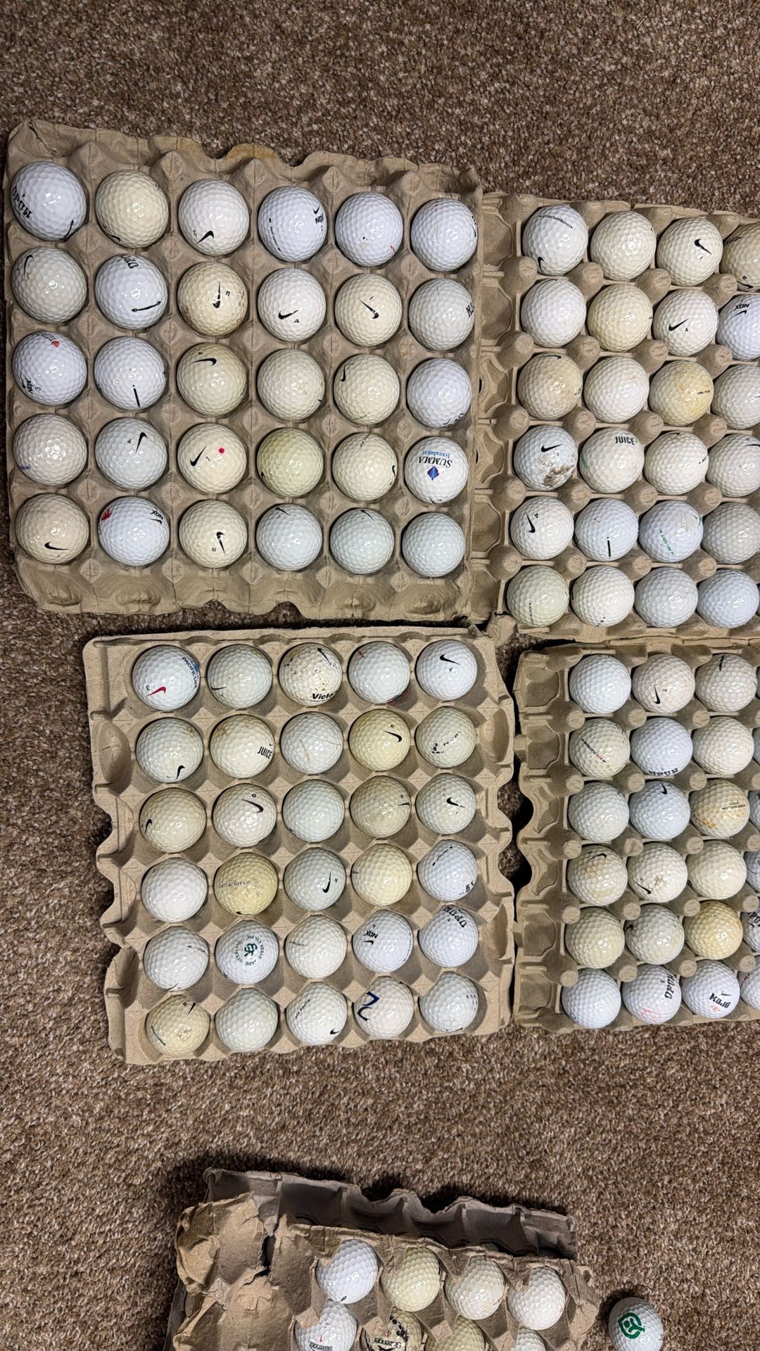 120 Nike Golf Balls 