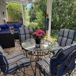 Heavy Duty Iron patio Set