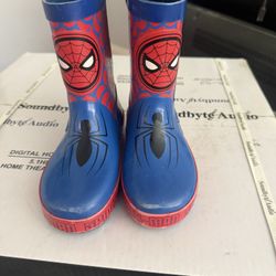 Spider Man Raining Boots 